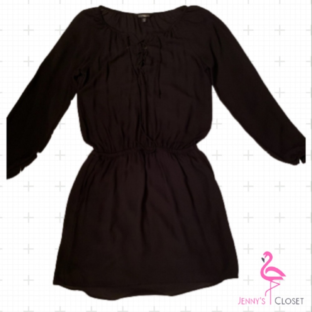 Express, Size XS, Black Long Sleeve Dress
